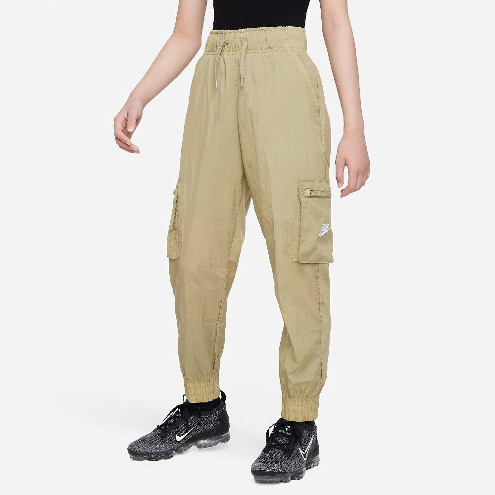

Подростковые брюки Nike Sportswear Woven Cargo Pant, светло-оливковуый