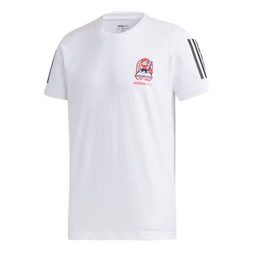 

Футболка Adidas neo M Gk Tee1 Casual 2020 Round Neck White, Белый