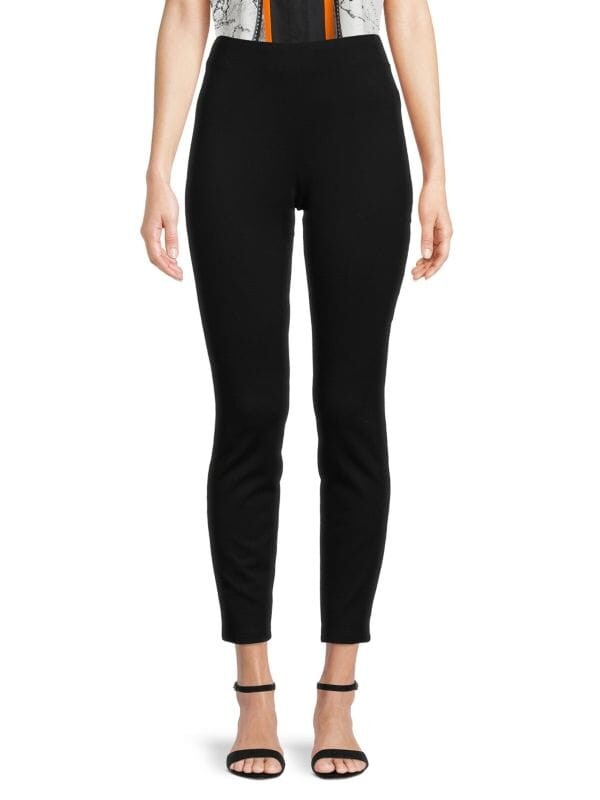 

Узкие брюки NANETTE nanette lepore Very black, Черный