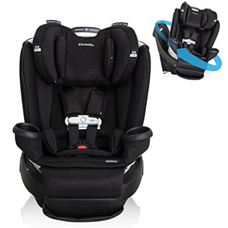 

Детское автокресло Evenflo Gold Revolve Onyx Convertible, черный
