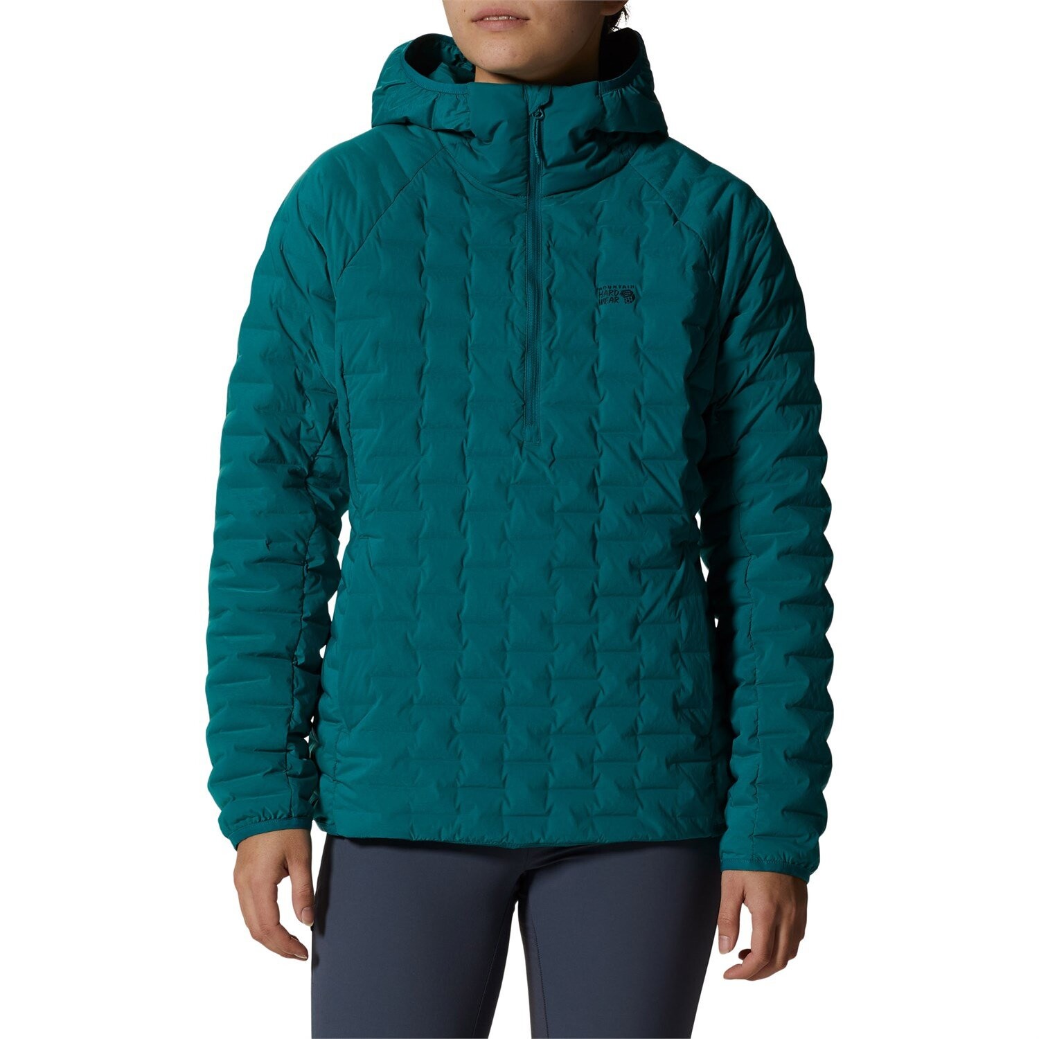 

Куртка Mountain Hardwear Stretchdown Light Pullover, цвет Botanic