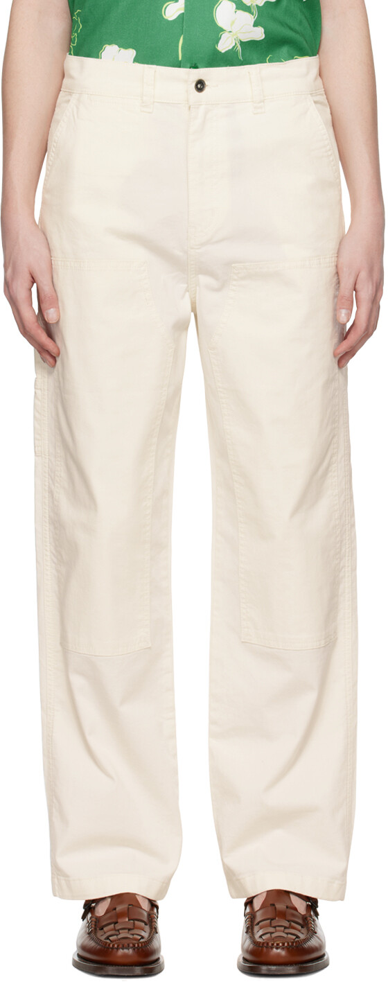 

Брюки Off-White Morris Saturdays NYC, Белый, Брюки Off-White Morris Saturdays NYC