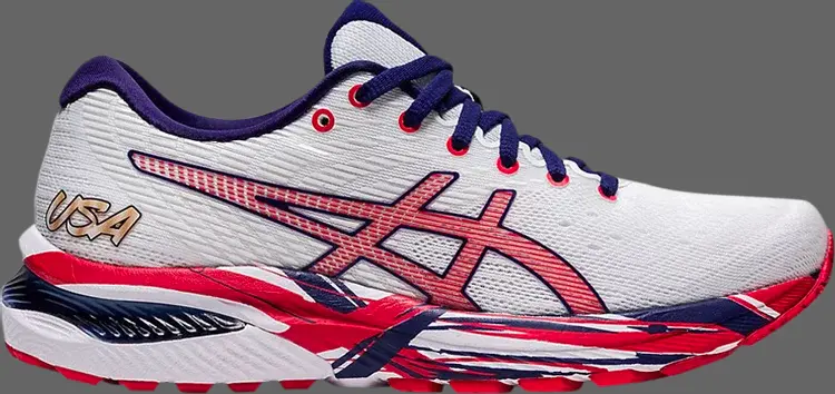 

Кроссовки wmns gel cumulus 22 'usa' Asics, белый