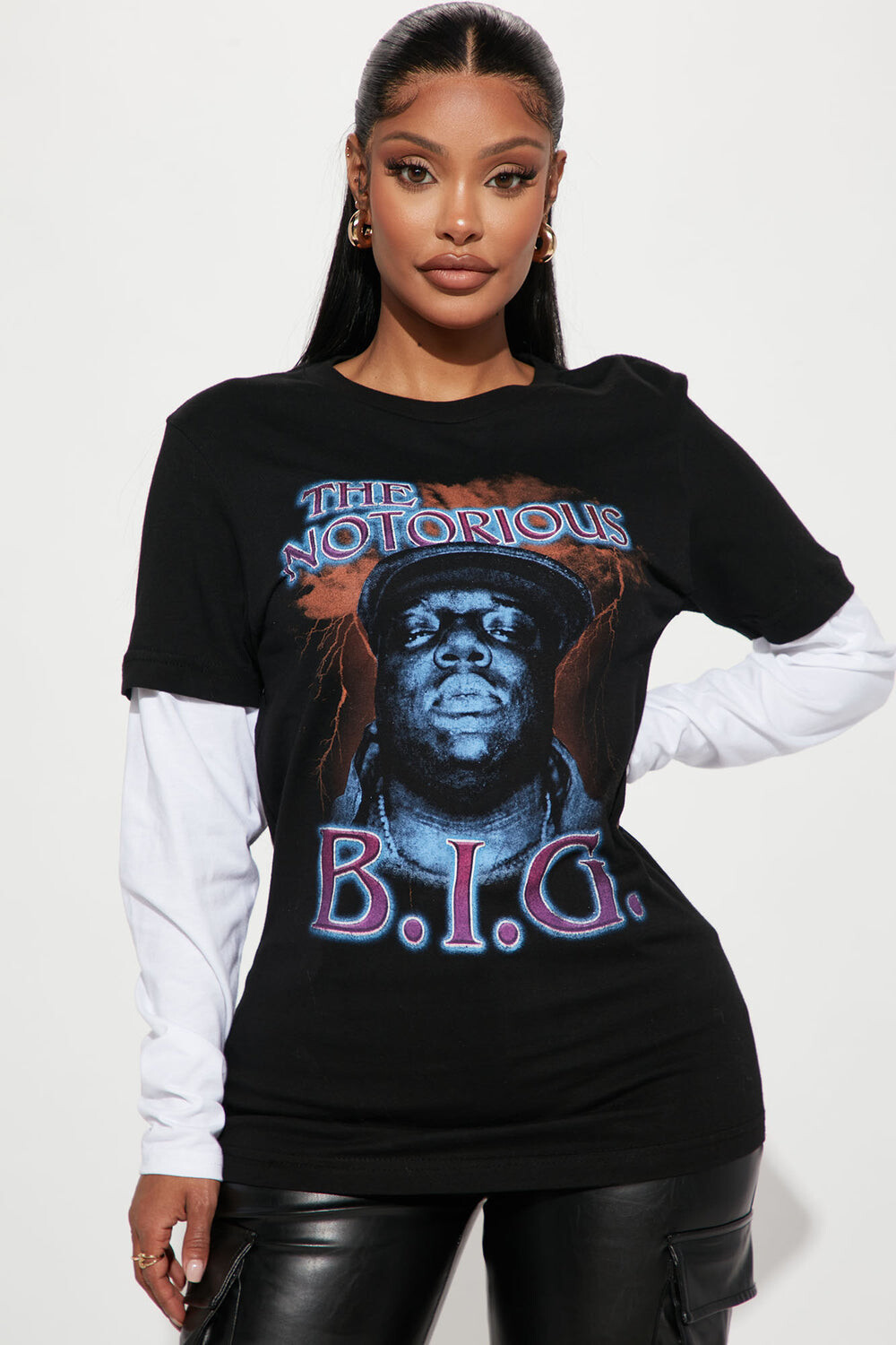 

Футболка Fashion Nova BSL119510, черный