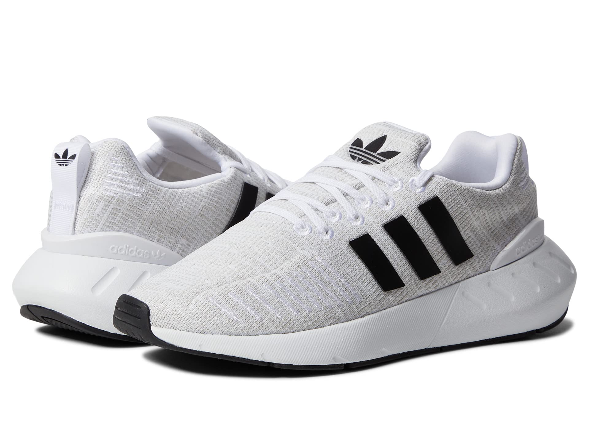 Детские кроссовки Adidas Originals Swift Run 22, белый/черный кроссовки adidas originals zx 500 unisex white light grey off white