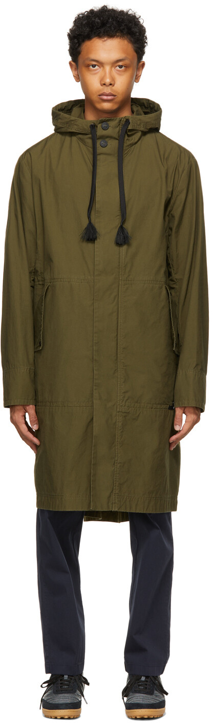 

5 Moncler Craig Зеленое хаки пальто Actinemys Moncler Genius, Зеленый