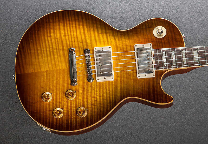 

Стандартное переиздание Les Paul 1959 года - Green Lemon Burst Gibson Les Paul Standard Reissue -