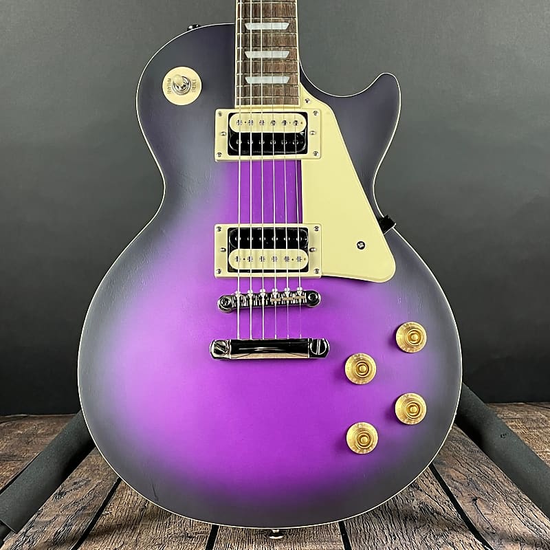 Les paul worn deals purple