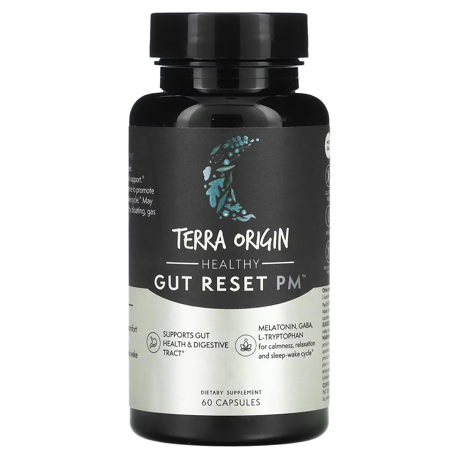 Пищевая Добавка Terra Origin Healthy Gut Reset, 60 капсул пищевая добавка здоровый сон и бодрствование terra origin 60 капсул