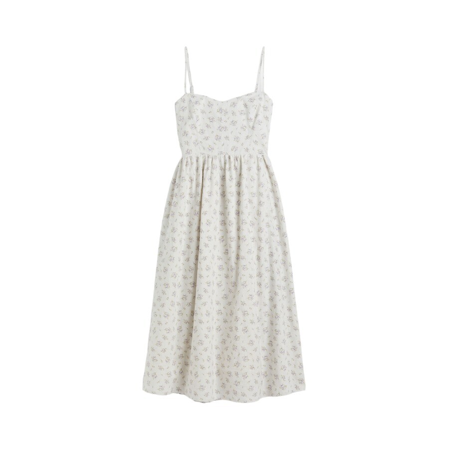 

Платье H&M Linen-blend, мультиколор