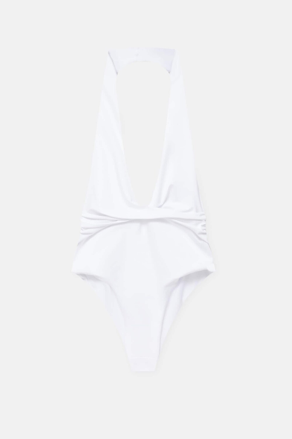 

Боди Pull&Bear Draped Halter, белый