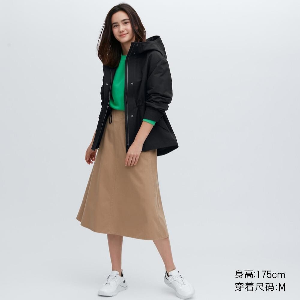 

Куртка Uniqlo водонепроницаемая, черный
