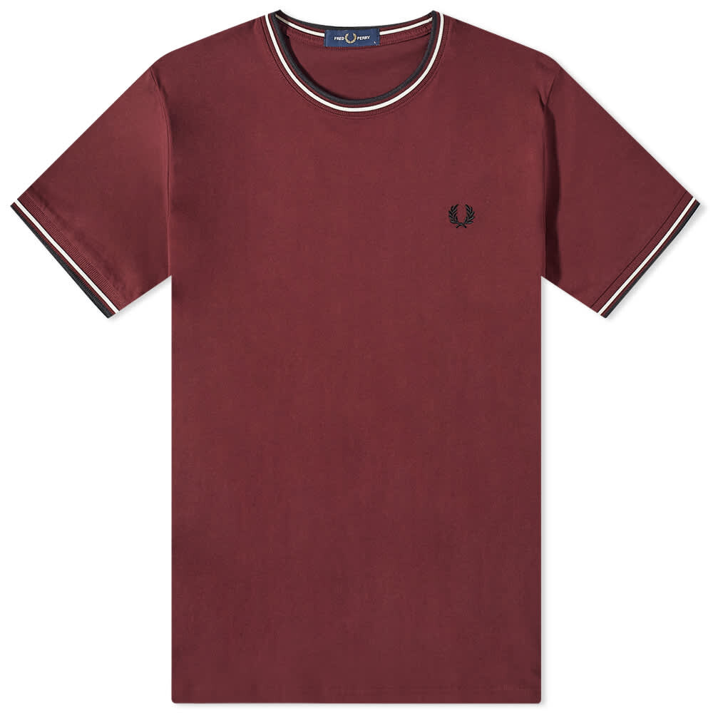 

Футболка Fred Perry Twin Tipped Tee, Коричневый