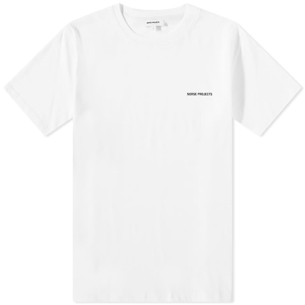 

Футболка Norse Projects Niels Standard Logo Tee, Белый