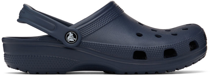 

Темно-синие классические сабо Crocs