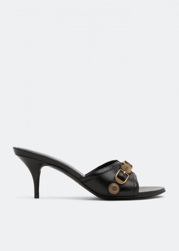Сандалии BALENCIAGA Cagole sandals, черный