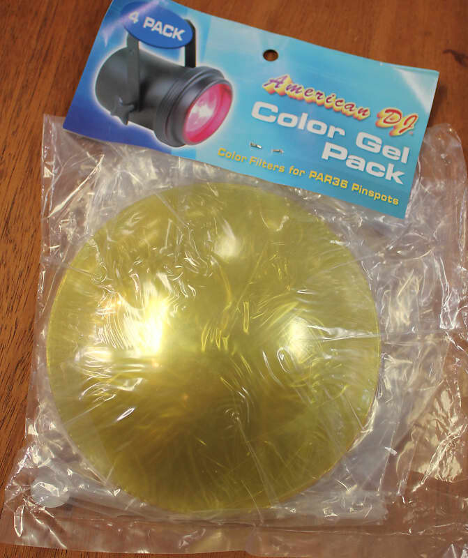 

Светящиеся гели American DJ, желтые (4), номинал 36 Lighting Gels (4) Par 36