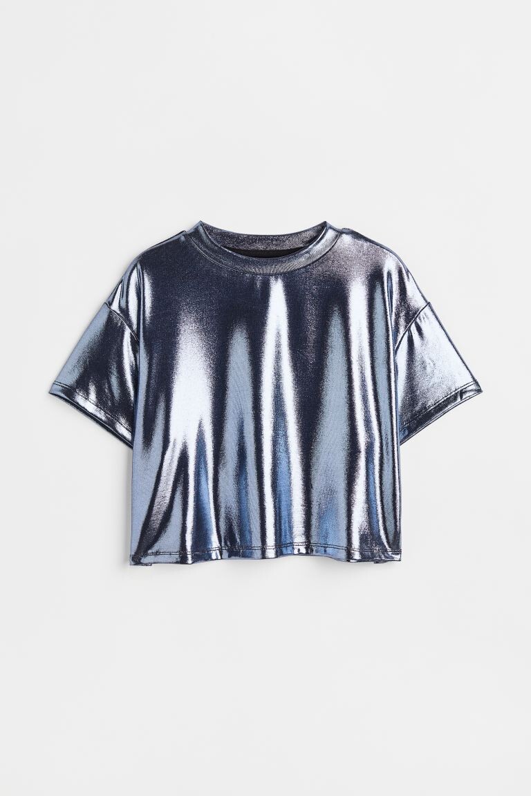 

Блестящий топ H&M