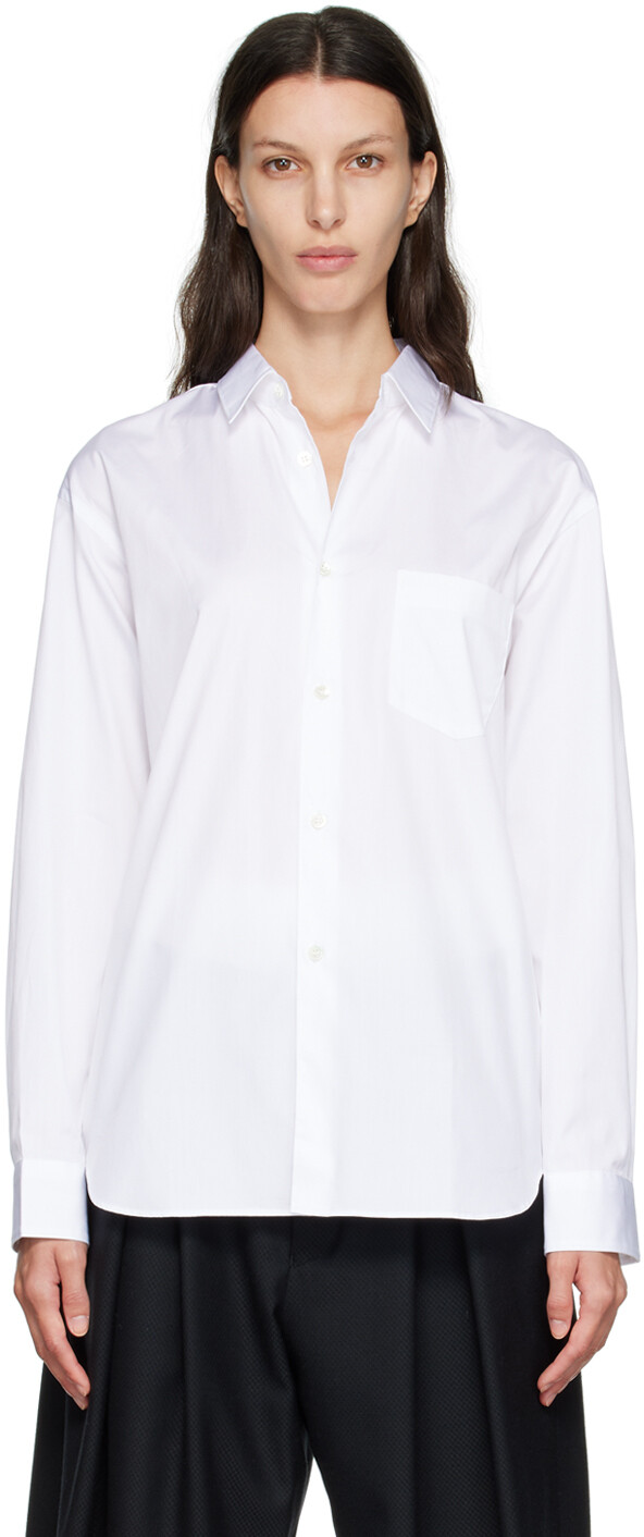 

Белая рубашка на пуговицах Comme des Garçons Shirt
