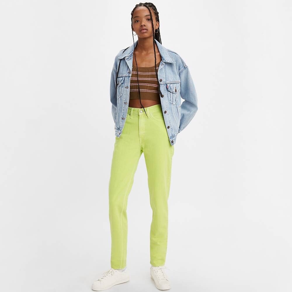 

Джинсы женские Levi's, зеленый