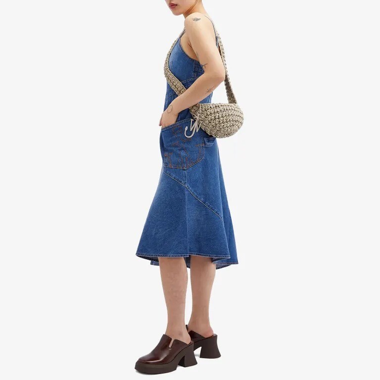 

Сумка кросс-боди Jw Anderson Popcorn Sling, серый