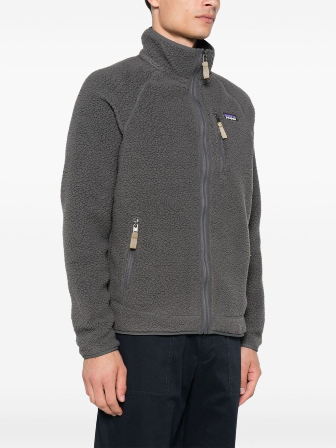 

Patagonia куртка в стиле ретро, зеленый