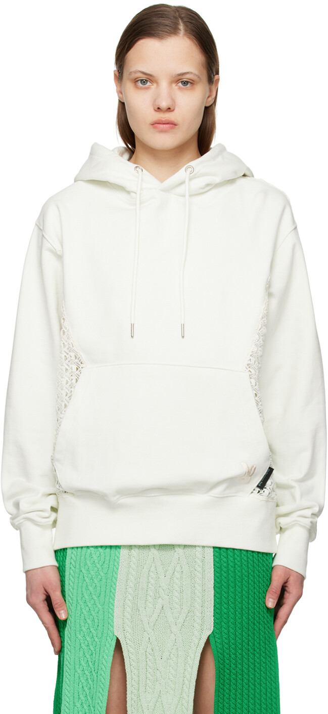 

Худи Off-White со вставками Andersson Bell, Белый, Худи Off-White со вставками Andersson Bell
