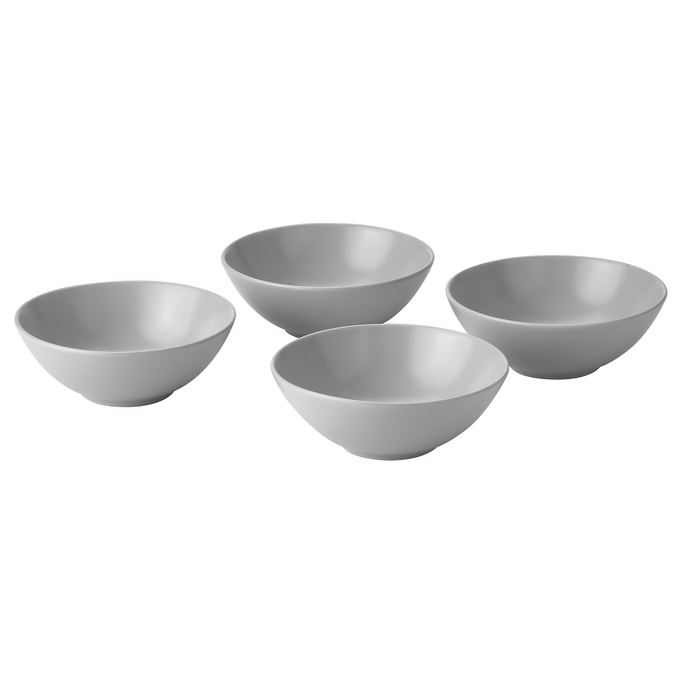 

FÄRGKLAR Чаша, матовая светло-серая, 12 см IKEA