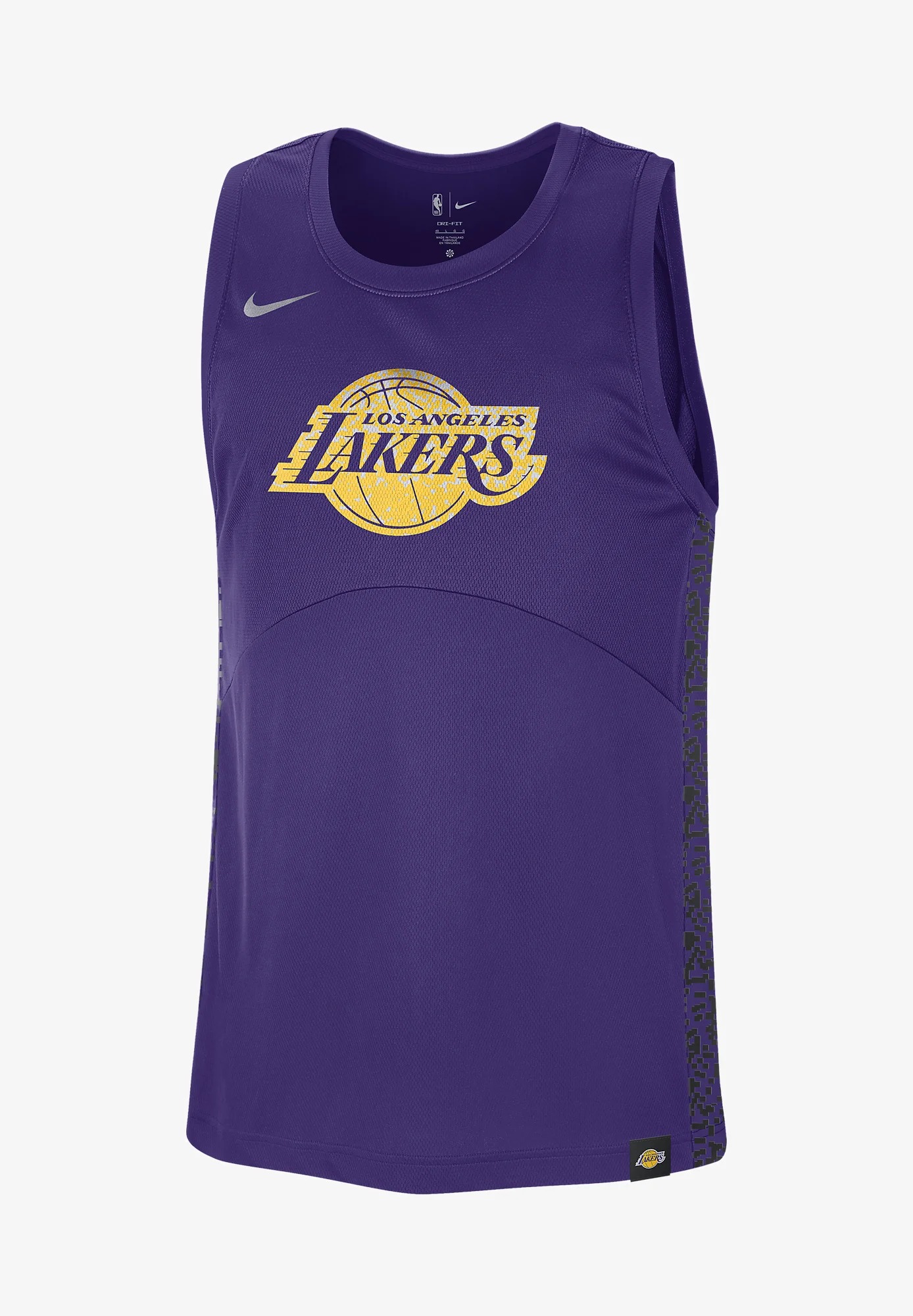 Майка Nike Performance Nba Los Angeles Lakers Lal Mnk Df Strtfv Ctsgx, фиолетовый футболка nike spm mnk df stad jsy ss aw мужчины cv7915 101 s