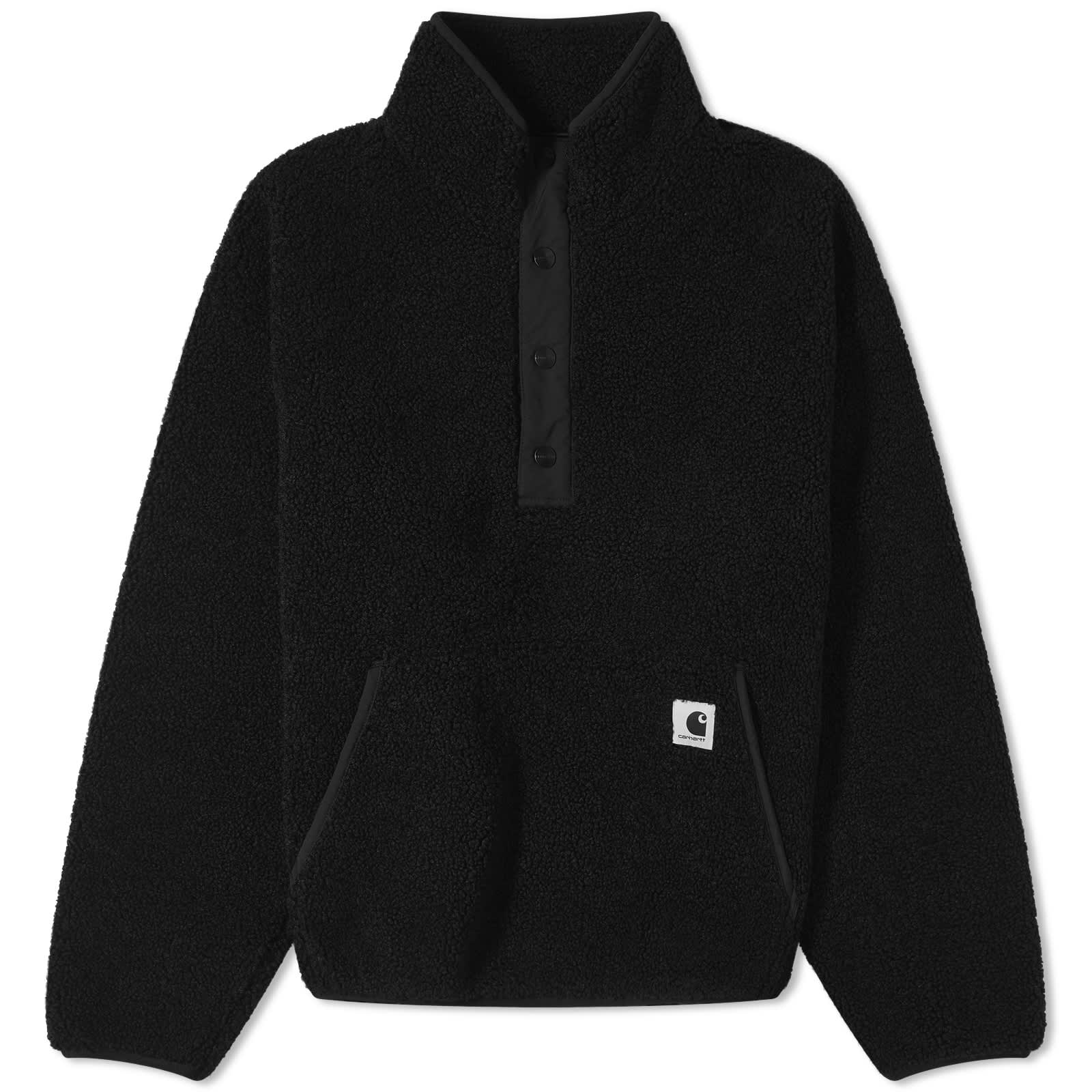куртка carhartt wip janet fleece liner черный Куртка Carhartt Wip Elliot High Neck Fleece Liner, черный