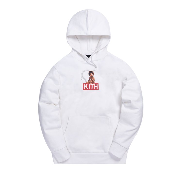 Худи Kith x Biggie Classic Logo Hoodie 'White', белый - фото