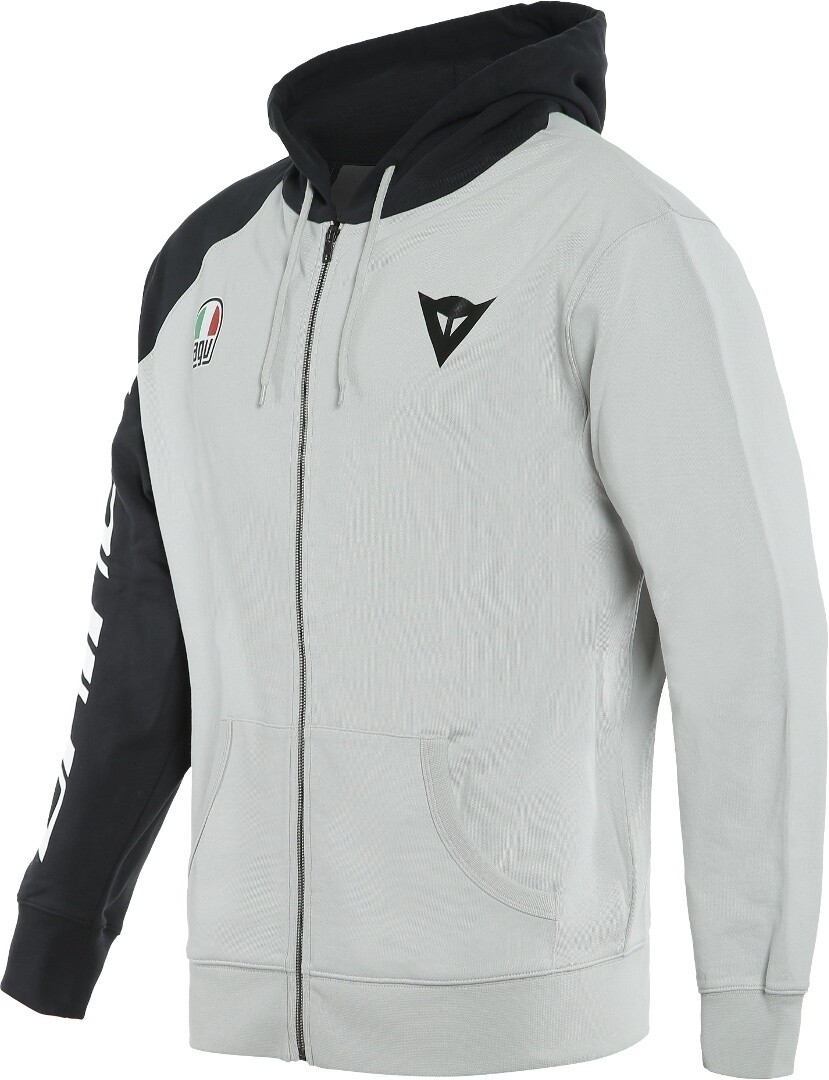 

Толстовка Dainese Racing Service Full-Zip, серый/черный