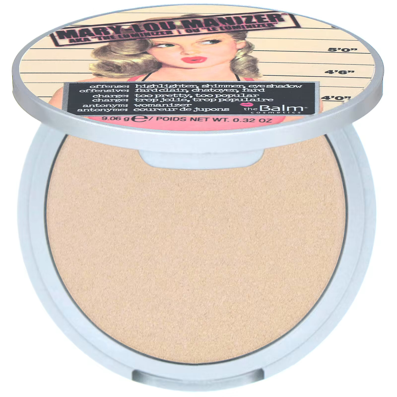 Mary manizer. Хайлайтер Mary Lou Manizer. Хайлайтер the Balm Mary-Lou. THEBALM Mary - Lou Manizer.