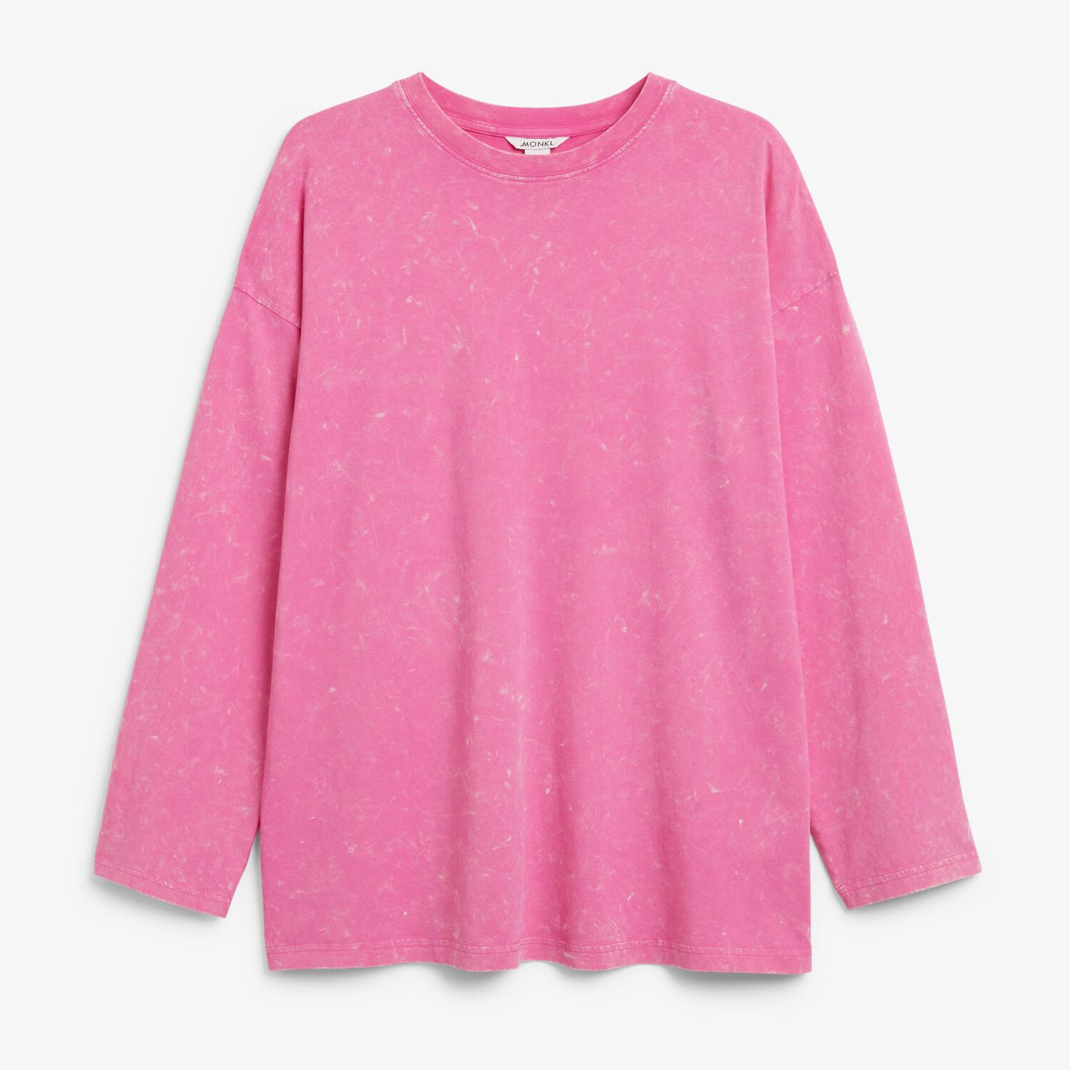 

Футболка Monki Classic Long Sleeve, розовый
