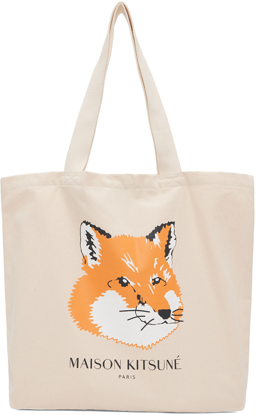 

Сумка с короткими ручками Off-White Fox Maison Kitsuné