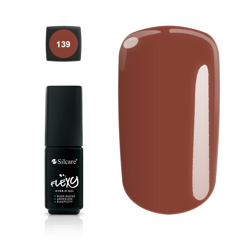 

Silcare Гибридный лак Flexy Hybrid Gel 139 4.5г