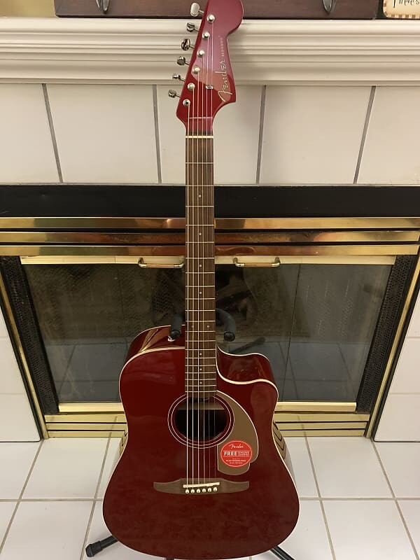 

Акустическая гитара Fender California Redondo 2019 - Candy Apple Red