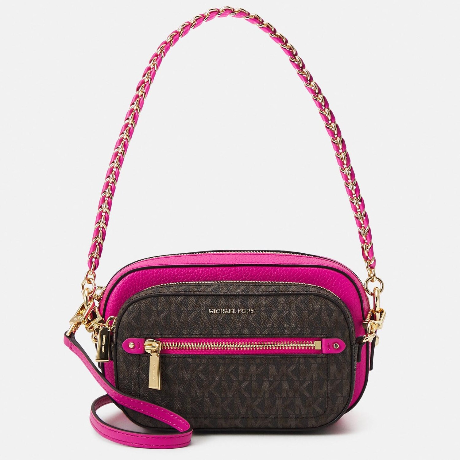 

Сумка кросс-боди Michael Kors Jet Camera Xbody Set, вишневый