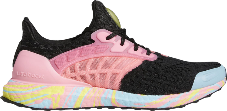 Кроссовки Adidas UltraBoost DNA 'Black Beam Pink', черный