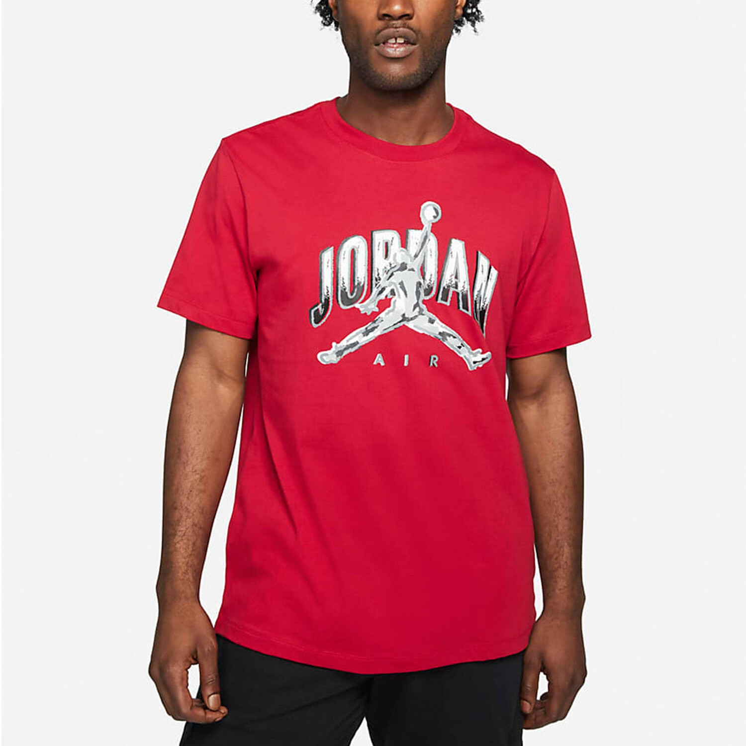 

Футболка Nike Air Jordan Basketball Sports Short Sleeve, красный