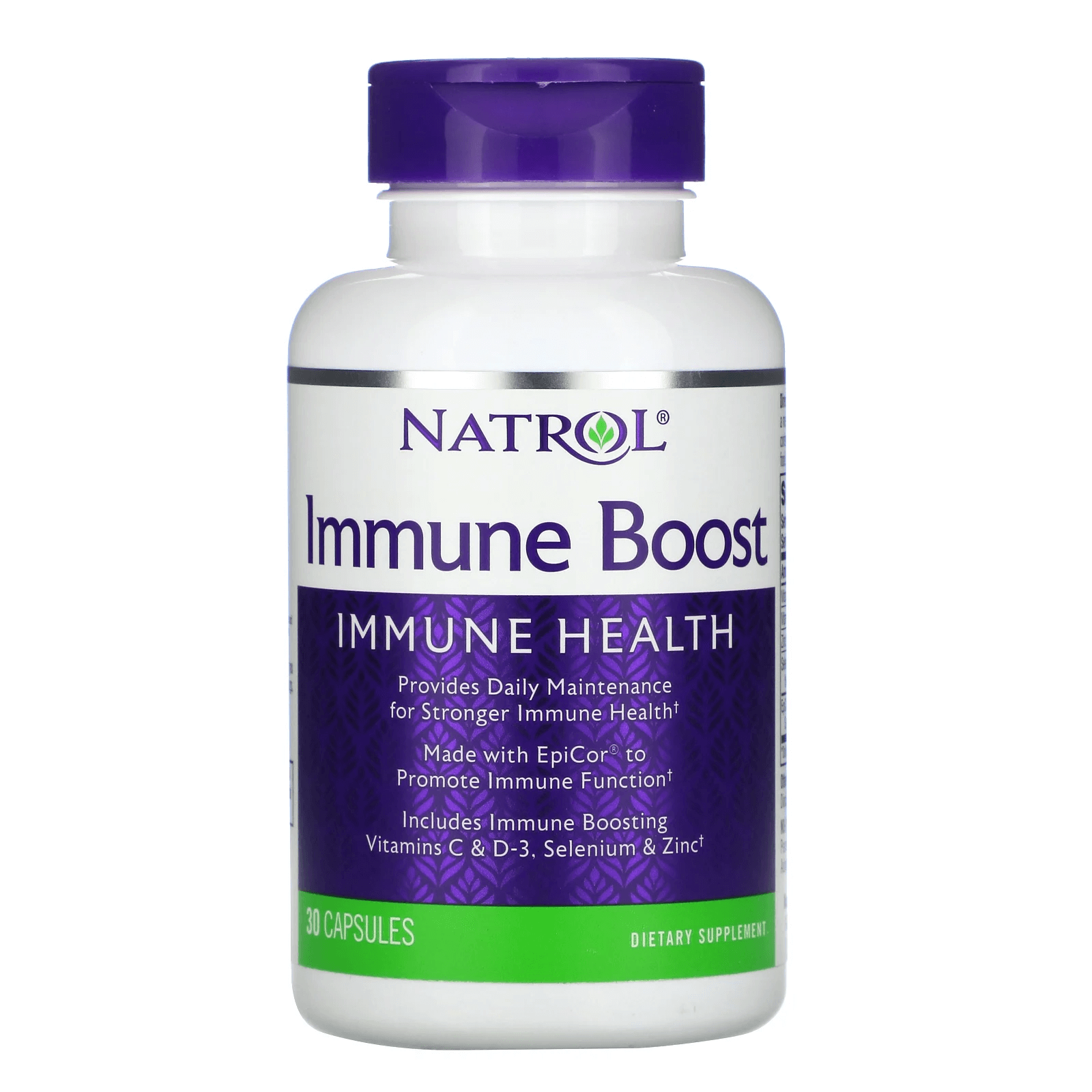 Поддержка иммунитета, 30 капсул, Natrol биодобавка аструм ункария поддержка иммунитета 60 капсул