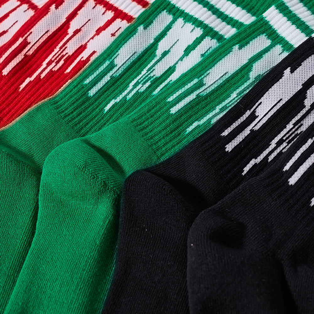 

Носки JW Anderson Slime Logo Socks - 3 Pack