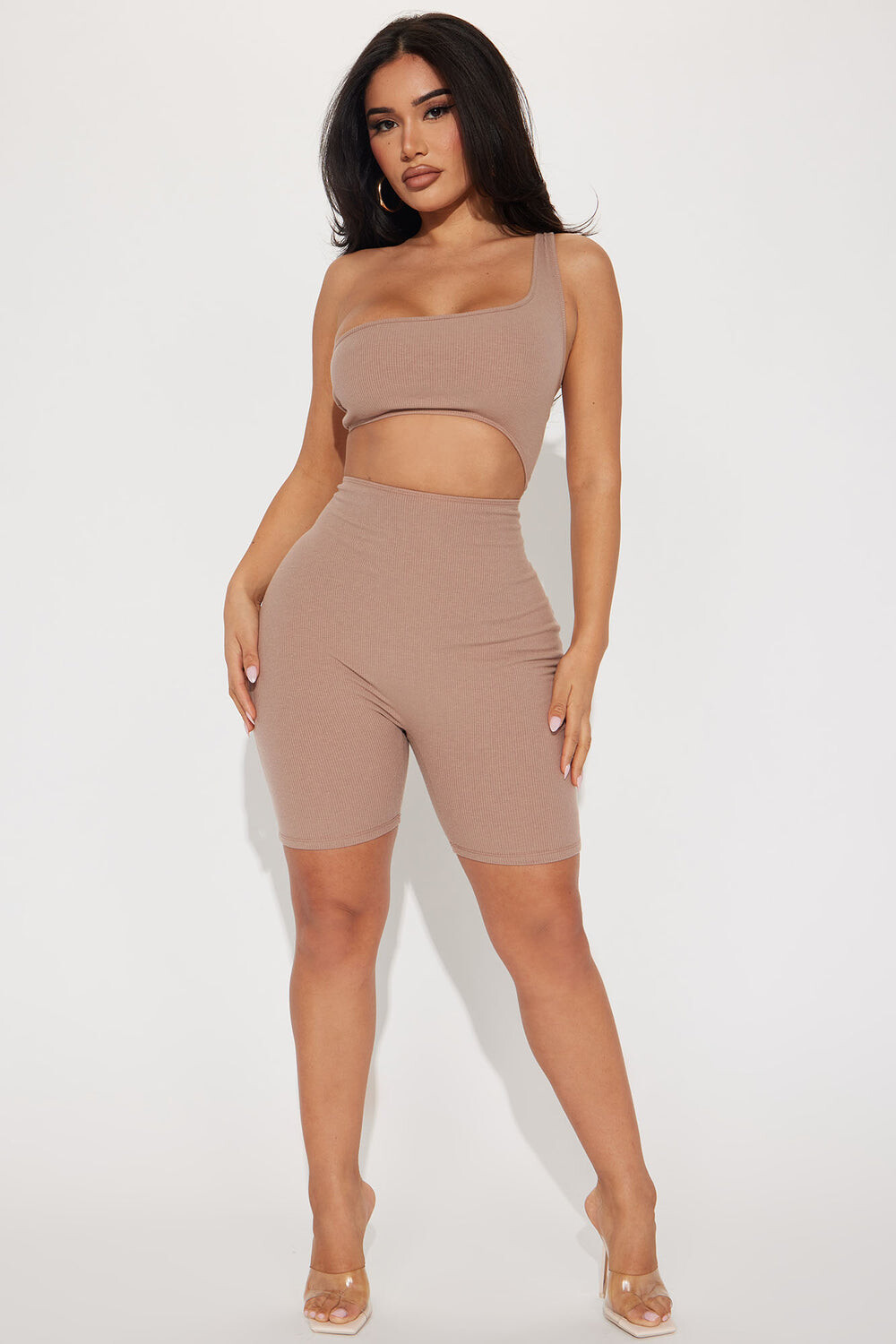 

Комбинезон Fashion Nova RR46679, серо-коричневый