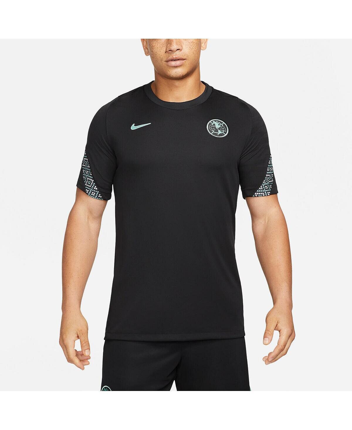 

Мужская черная футболка club america 2021/22 strike jersey Nike, черный