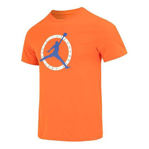 

Футболка Air Jordan logo T-shirt 'Orange' DV8437-817, оранжевый