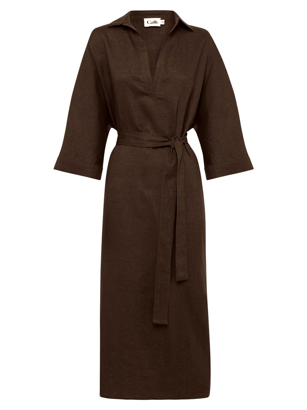 Рубашка-платье Calli DOM, коричневый