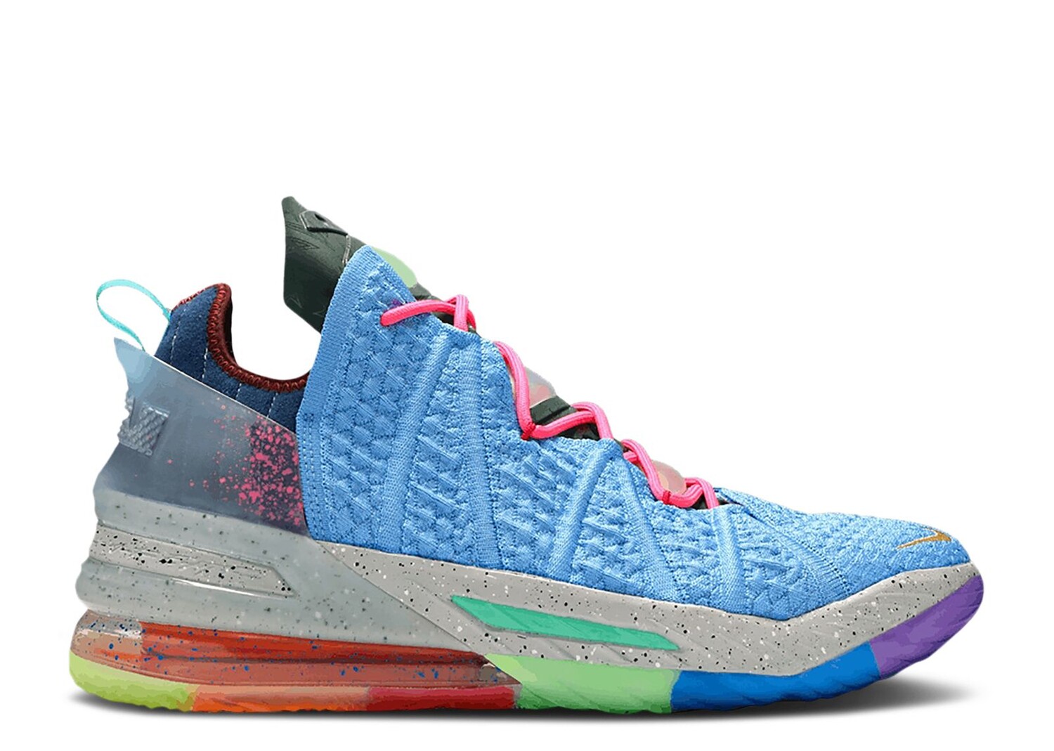

Кроссовки Nike Lebron 18 Ep 'Best Of 1-9', разноцветный