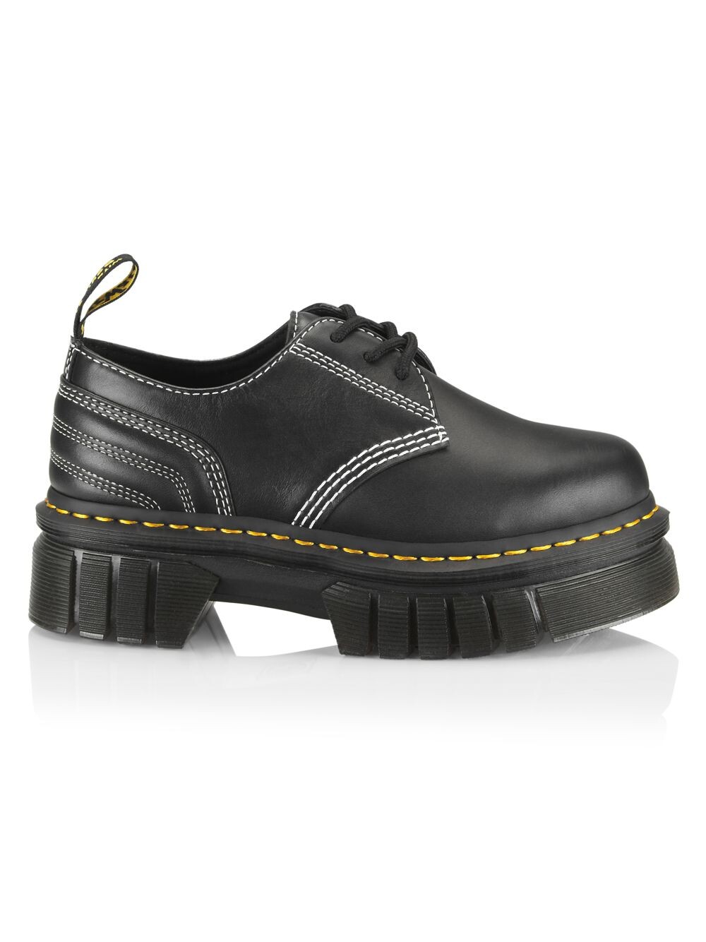 

Стеганые кожаные оксфорды Audrick 3I Dr. Martens, черный