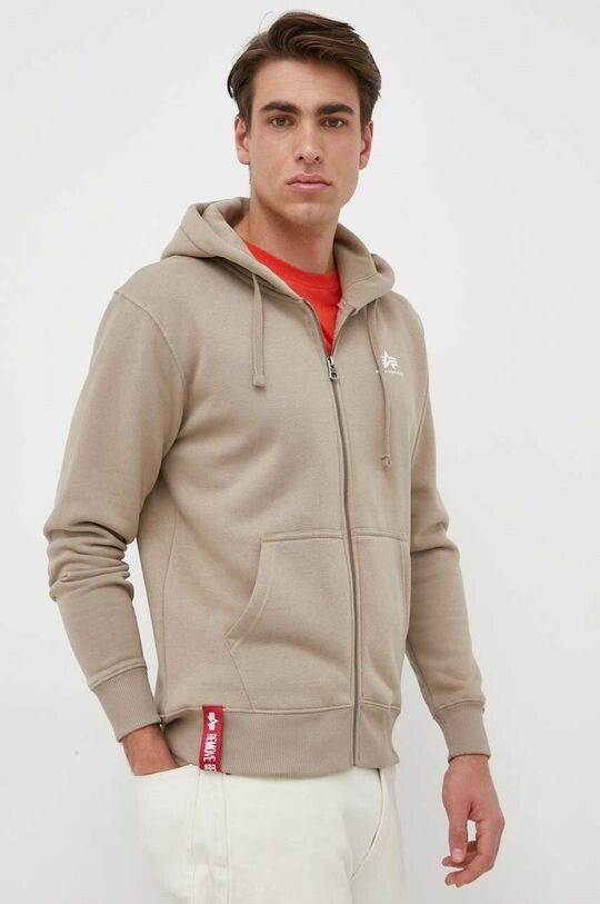 

Толстовка Alpha Industries, бежевый