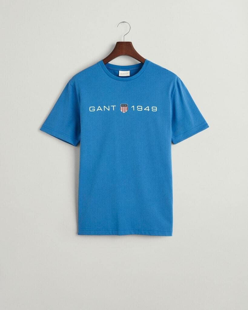 

Футболка Gant, цвет rich blue